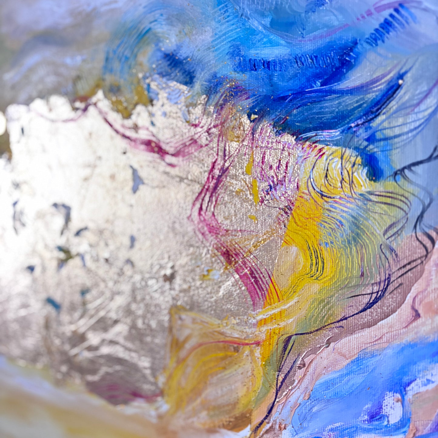 Tablou abstract "Destin" - Rezervat - Expoziția de la Viena