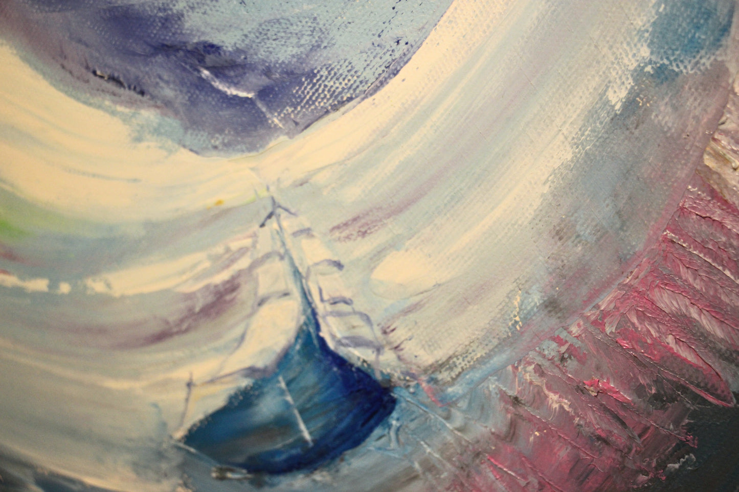 Tablou abstract "Ciclurile vieții"